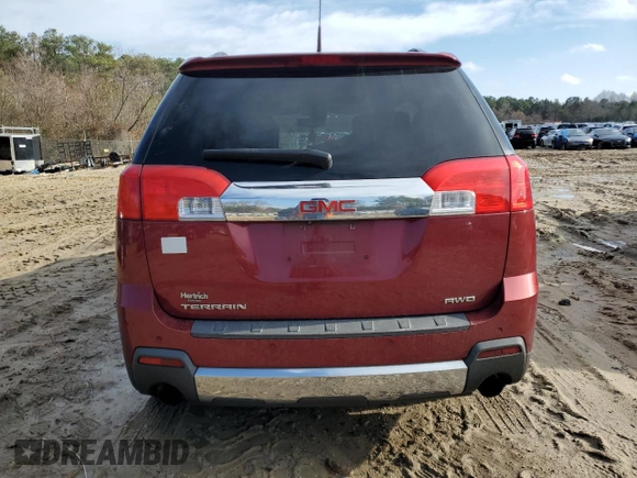 2011 GMC Terrain SLT-2 with VIN 2CTFLXE58B6286435, listed as a Copart auction lot 89169125 with 164,335 mi miles and Non Repairable. Bid and sale history available at carsss.com. Image 6.
