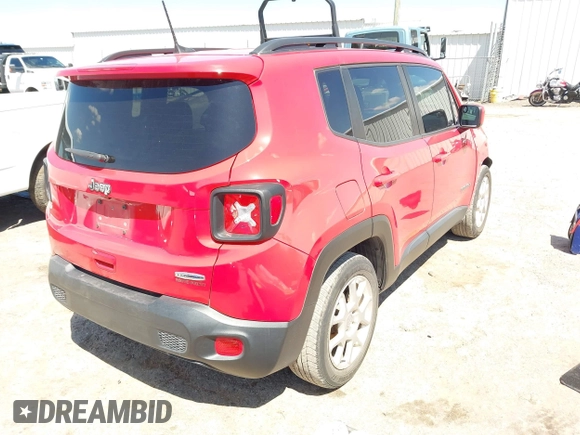 2019 Jeep Renegade Latitude with VIN ZACNJABB5KPJ76737, listed as a IAAI auction lot 42110824 with 85,543 mi miles and . Bid and sale history available at DreamBid. Image 4.