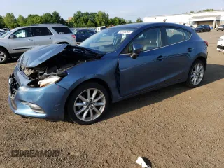 2017 Mazda 3 Touring with VIN JM1BN1L39H1130564, listed as a Copart auction lot 65856295 with 36,959 mi miles and Salvage title. Bid and sale history available at DreamBid. Image 1.