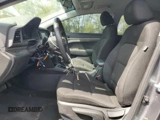 2019 Hyundai Elantra SE with VIN 5NPD74LF4KH497483, listed as a Copart auction lot 50927085 with 74,711 mi miles and Salvage Title. Bid and sale history available at DreamBid. Image 7.