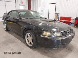 2002 Ford Mustang GT Deluxe with VIN 1FAFP42X32F241774, listed as a IAAI auction lot 41822360 with 130,101 mi miles. Bid and sale history available at carsss.com. Image 1.