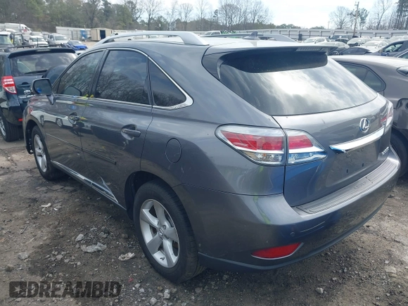 2013 Lexus RX 350 with VIN 2T2BK1BA0DC158182, listed as a IAAI auction lot 41669779 with 125,458 mi miles. Bid and sale history available at carsss.com. Image 3.