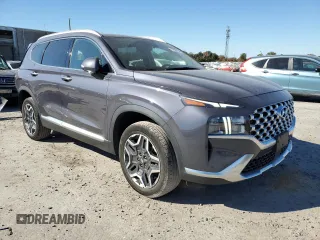 2022 Hyundai Santa Fe Hybrid SEL Premium with VIN KM8S3DA12NU052336, listed as a Copart auction lot 77833794 with 43,957 mi miles and Salvage Title. Bid and sale history available at carsss.com. Image 4.