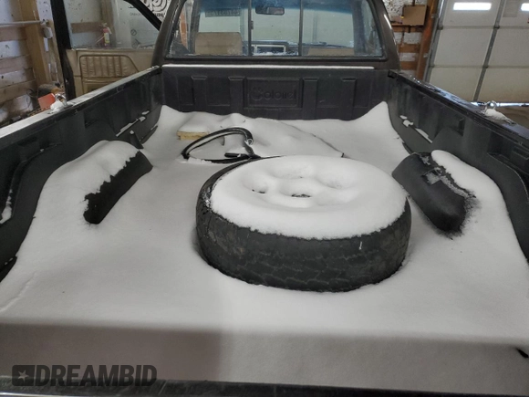 1990 Dodge Dakota with VIN 1B7GG26X9LS666745, listed as a Copart auction lot 44703175 with 121,682 mi miles and Salvage Title. Bid and sale history available at carsss.com. Image 10.