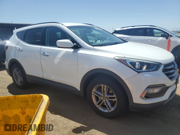 2017 Hyundai Santa Fe 2.4L с VIN 5NMZUDLB2HH005924, выставлен на аукционе Copart как лот 56925685 с пробегом 82 802 миль миль и Списание • Salvage title. История ставок и продаж доступна на DreamBid. Изображение 4.