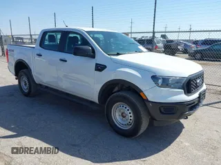 2021 Ford Ranger XL with VIN 1FTER4FH4MLD86104, listed as a IAAI auction lot 42056947 with 100,256 mi miles. Bid and sale history available at carsss.com. Image 1.