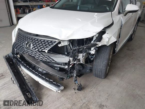 2021 Lexus RX with VIN 2T2JZMDA0MC295323, listed as a IAAI auction lot 42006747 with 45,160 mi miles. Bid and sale history available at carsss.com. Image 6.