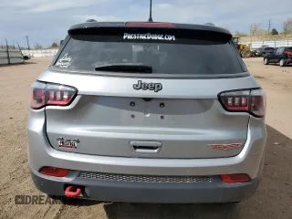 2020 Jeep Compass Trailhawk with VIN 3C4NJDDB4LT132790, listed as a Copart auction lot 49604935 with Not Provided miles and Salvage Title. Bid and sale history available at carsss.com. Image 6.