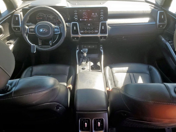 2021 Kia Sorento S with VIN 5XYRL4LC6MG009684, listed as a Copart auction lot 48020485 with 63,607 mi miles and Clean Title. Bid and sale history available at carsss.com. Image 8.