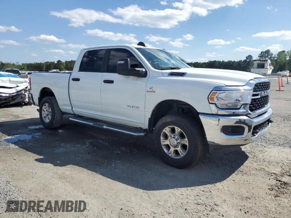 2024 Ram 2500 Big Horn with VIN 3C6UR5DL9RG340644, listed as a Copart auction lot 52282745 with 30,543 mi miles and Clean Title. Bid and sale history available at carsss.com. Image 4.