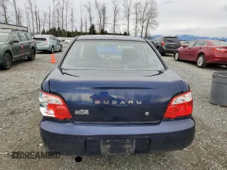 2005 Subaru Impreza Sedan (Natl) RS with VIN JF1GD67575H507449, listed as a Copart auction lot 49654845 with 138,164 mi miles and Salvage Title. Bid and sale history available at carsss.com. Image 6.