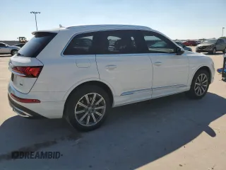 2020 Audi Q7 Premium with VIN WA1AJAF72LD011195, listed as a Copart auction lot 59028624 with 40,529 mi miles and Salvage Title. Bid and sale history available at carsss.com. Image 3.