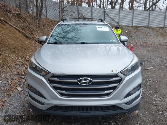 2017 Hyundai Tucson SE with VIN KM8J3CA45HU272171, listed as a IAAI auction lot 41801230 with 100,541 mi miles. Bid and sale history available at carsss.com. Image 13.
