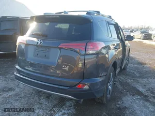 2017 Toyota RAV4 XLE with VIN 2T3RFREV9HW666120, listed as a IAAI auction lot 41641384 with 52,289 mi miles. Bid and sale history available at carsss.com. Image 4.