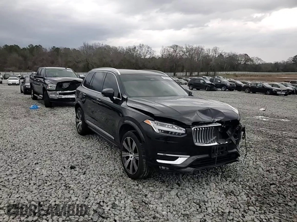 2023 Volvo XC90 Ultimate with VIN YV4062PA7P1982670, listed as a Copart auction lot 43062435 with 0 mi miles and Salvage Title. Bid and sale history available at carsss.com. Image 14.