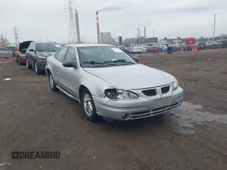 2003 Pontiac Grand Am SE1 with VIN 1G2NF52E43M684966, listed as a IAAI auction lot 41534135 with 91,049 mi miles. Bid and sale history available at carsss.com. Image 1.