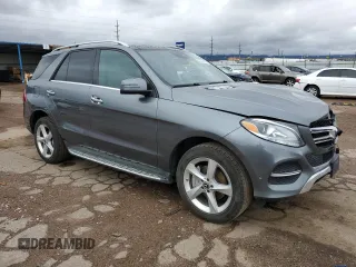 2018 Mercedes-Benz GLE 350 with VIN 4JGDA5HB8JB107428, listed as a Copart auction lot 55230145 with 110,000 mi miles and Salvage title. Bid and sale history available at DreamBid. Image 4.