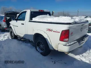 2012 Ram 1500 Express with VIN 3C6JD7AT1CG124635, listed as a IAAI auction lot 41242405 with 96,248 mi miles. Bid and sale history available at carsss.com. Image 3.