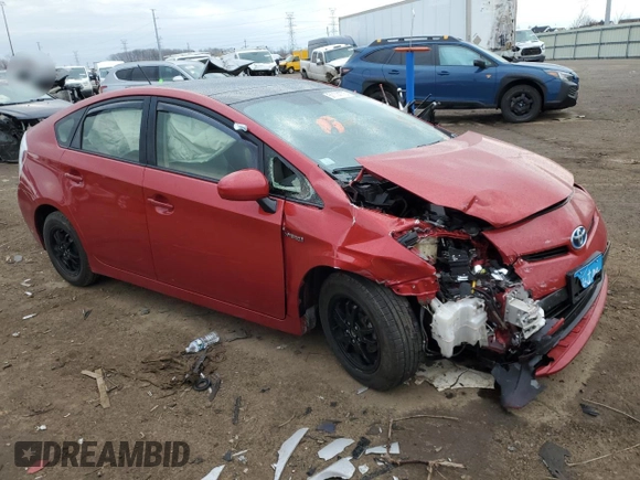2015 Toyota Prius Four with VIN JTDKN3DU0F1903406, listed as a Copart auction lot 51114775 with 244,841 mi miles and Clean Title. Bid and sale history available at carsss.com. Image 4.