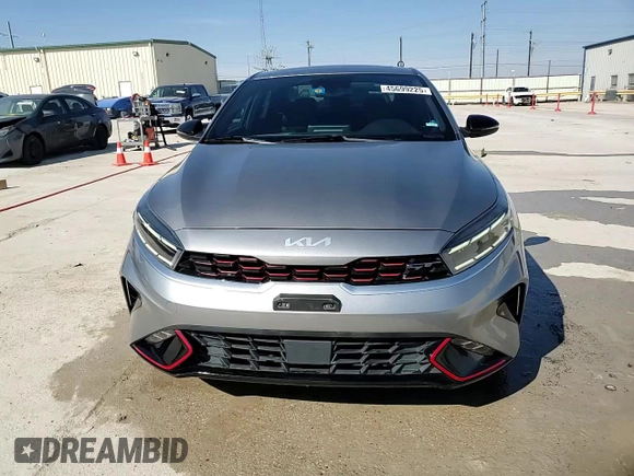 2022 Kia Forte GT with VIN 3KPF44AC1NE477341, listed as a Copart auction lot 45699225 with 77,120 mi miles and Clean Title. Bid and sale history available at carsss.com. Image 13.