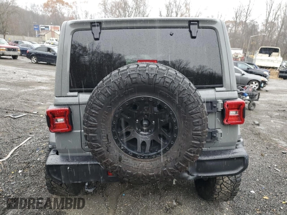 2021 Jeep Wrangler Unlimited Sahara High Altitude z VIN 1C4HJXEN6MW751197, wystawiony jako Copart lot #81239954 z przebiegiem 57 603 mil mil oraz Szkoda całkowita • Salvage title. Historia ofert i sprzedaży dostępna na DreamBid. Obrazek 6.