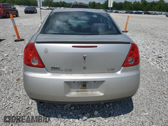 2008 Pontiac G6 with VIN 1G2ZG57NX84177665, listed as a Copart auction lot 59562425 with 102,130 mi miles and Salvage title. Bid and sale history available at DreamBid. Image 6.