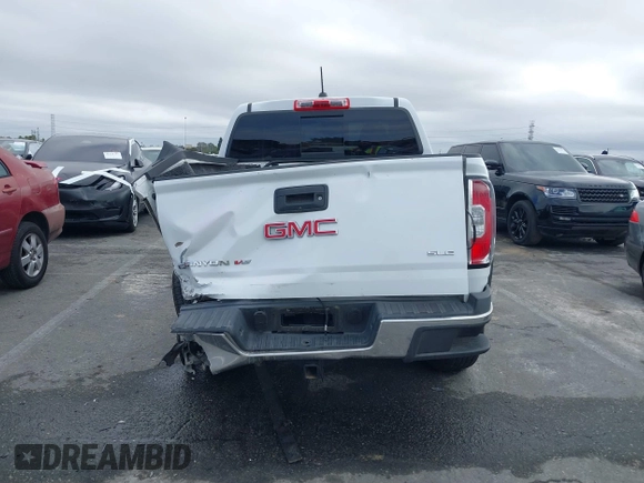 2019 GMC Canyon 2WD SLE with VIN 1GTG5CEN4K1128339, listed as a IAAI auction lot 41533108 with 38,666 mi miles. Bid and sale history available at carsss.com. Image 16.