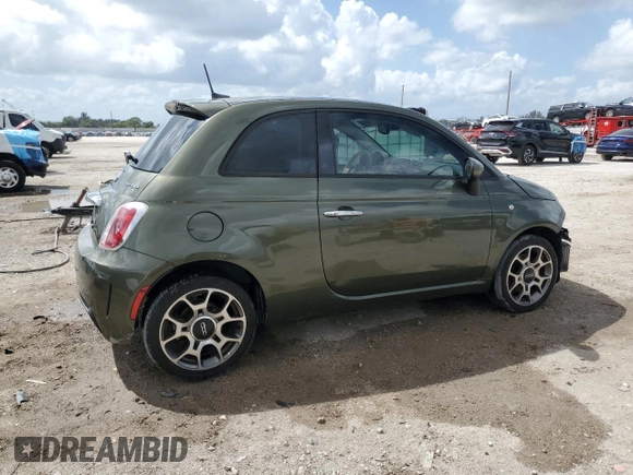 2018 FIAT 500 Pop with VIN 3C3CFFKH8JT503446, listed as a Copart auction lot 49718335 with 97,662 mi miles and Salvage Title. Bid and sale history available at carsss.com. Image 3.