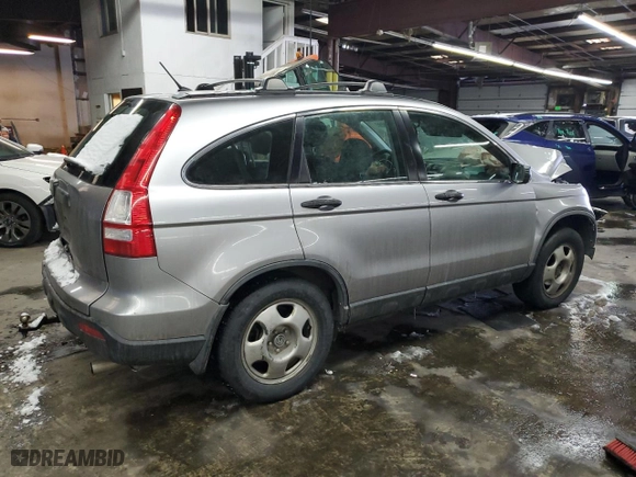 2008 Honda CR-V LX with VIN JHLRE48338C077649, listed as a Copart auction lot 45324285 with 161,664 mi miles and Salvage Title. Bid and sale history available at carsss.com. Image 3.