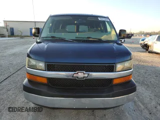 2005 Chevrolet Express Cargo Van YF7 Upfitter with VIN 1GBFG15T151233714, listed as a Copart auction lot 82413694 with 299,509 mi miles and Salvage Title. Bid and sale history available at carsss.com. Image 5.