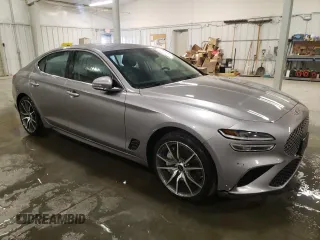 2024 Genesis G70 2.5T with VIN KMTG34SC0RU142196, listed as a Copart auction lot 88693715 with 24,795 mi miles and Clean Title. Bid and sale history available at carsss.com. Image 4.