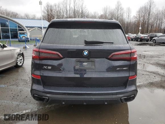 2022 BMW X5 xDrive40i with VIN 5UXCR6C02N9K88753, listed as a Copart auction lot 73417342 with 12,185 mi miles. Bid and sale history available at carsss.com. Image 6.