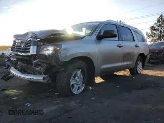 2020 Toyota Sequoia SR5 with VIN 5TDBY5G17LS174999, listed as a Copart auction lot 88127315 with 24,743 mi miles and Salvage Title. Bid and sale history available at carsss.com. Image 1.