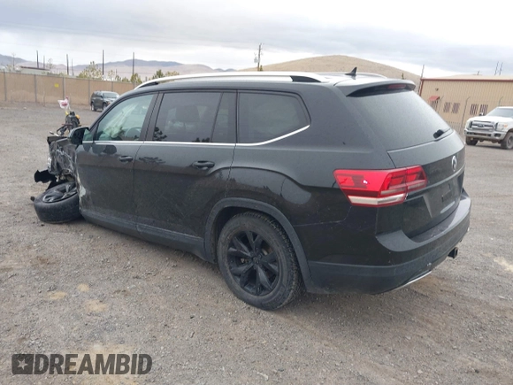 2019 Volkswagen Atlas SE with VIN 1V2LR2CA9KC540062, listed as a IAAI auction lot 41214176 with 78,977 mi miles and . Bid and sale history available at DreamBid. Image 3.