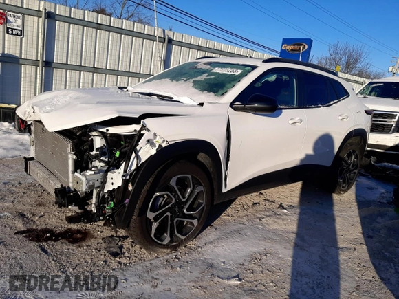 2024 Chevrolet Trax 2RS with VIN KL77LJE20RC202769, listed as a Copart auction lot 87805255 with Not Provided miles and Salvage Title. Bid and sale history available at DreamBid. Image 1.