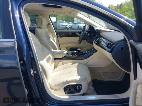 2014 Audi A8 3.0T z VIN WAURGAFD7EN005979, wystawiony jako IAAI lot #42169900 z przebiegiem 126 523 mil mil oraz . Historia ofert i sprzedaży dostępna na DreamBid. Obrazek 5.