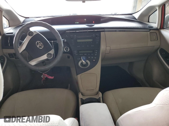 2010 Toyota Prius II with VIN JTDKN3DU2A0062185, listed as a Copart auction lot 55241065 with 180,315 mi miles and Salvage Title. Bid and sale history available at DreamBid. Image 8.