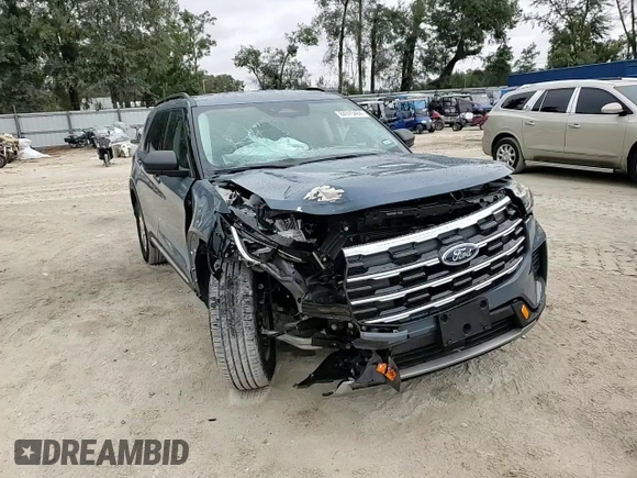 2025 Ford Explorer Active with VIN 1FMUK7DHXSGA16958, listed as a Copart auction lot 84375464 with 1,876 mi miles and Non Repairable. Bid and sale history available at carsss.com. Image 12.