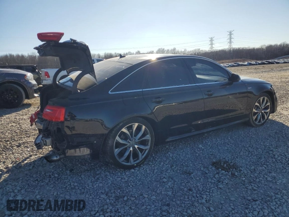 2012 Audi A6 3.0T Prestige with VIN WAUHGAFC9CN133186, listed as a Copart auction lot 41847535 with 163,576 mi miles and Clean Title. Bid and sale history available at carsss.com. Image 3.