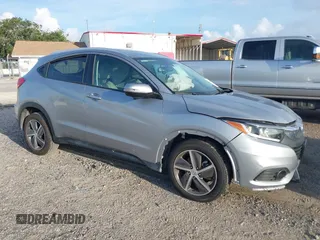 2021 Honda HR-V EX-L with VIN 3CZRU5H79MM726611, listed as a IAAI auction lot 42648138 with 54,877 mi miles and . Bid and sale history available at DreamBid. Image 1.