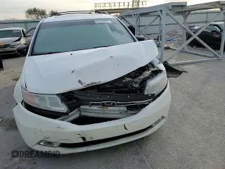 2012 Honda Odyssey Touring with VIN 5FNRL5H91CB047042, listed as a Copart auction lot 82248004 with 123,445 mi miles and Salvage Title. Bid and sale history available at carsss.com. Image 11.