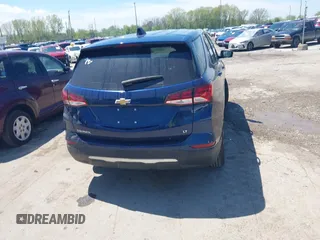 2023 Chevrolet Equinox LT with VIN 3GNAXKEG7PL197318, listed as a IAAI auction lot 42208609 with 45,092 mi miles and . Bid and sale history available at carsss.com. Image 16.