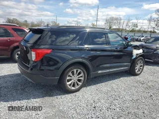 2024 Ford Explorer XLT with VIN 1FMSK7DH0RGA78192, listed as a Copart auction lot 45961825 with 5,155 mi miles and Salvage Title. Bid and sale history available at carsss.com. Image 3.