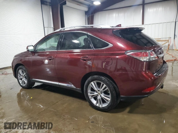 2015 Lexus RX 450h with VIN 2T2BC1BA6FC010456, listed as a Copart auction lot 56716465 with 130,160 mi miles and Salvage title. Bid and sale history available at DreamBid. Image 2.