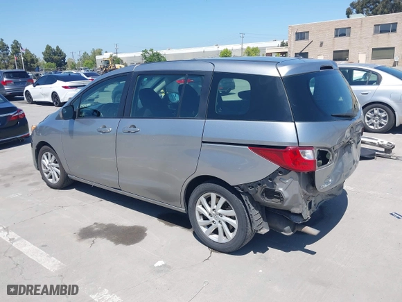 2012 Mazda Mazda5 Sport with VIN JM1CW2BL4C0103408, listed as a IAAI auction lot 42087883 with 219,601 mi miles. Bid and sale history available at carsss.com. Image 3.