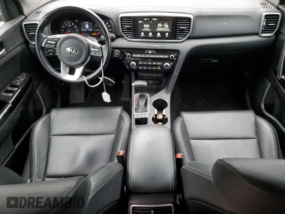 2020 Kia Sportage EX with VIN KNDPNCAC9L7766461, listed as a Copart auction lot 47603845 with 49,607 mi miles and Salvage title. Bid and sale history available at DreamBid. Image 8.
