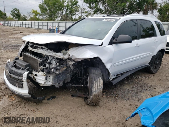 2005 Chevrolet Equinox LT with VIN 2CNDL63F856203160, listed as a Copart auction lot 62711814 with 0 mi miles and Non Repairable. Bid and sale history available at carsss.com. Image 1.