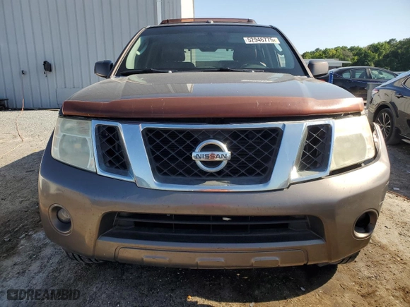 2008 Nissan Pathfinder S with VIN 5N1AR18U88C607857, listed as a Copart auction lot 52946775 with 151,306 mi miles and Salvage Title. Bid and sale history available at carsss.com. Image 5.