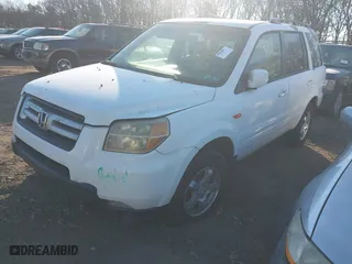 2006 Honda Pilot EX-L with RES with VIN 5FNYF18686B010429, listed as a IAAI auction lot 41444366 with 999,999 mi miles. Bid and sale history available at carsss.com. Image 2.