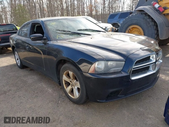 2014 Dodge Charger SE with VIN 2C3CDXBG9EH287009, listed as a IAAI auction lot 41924116 with 190,725 mi miles and . Bid and sale history available at carsss.com. Image 1.